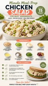 Quick Meal-Prep Chicken Salad for Weeknight Dinners