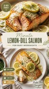 Healthy Lemon-Dill Salmon recipe for quick weeknight meals