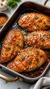 One-Pan Honey Garlic Chicken Bake with vegetables for a quick weeknight dinner